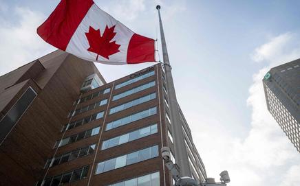 Canadian Prime Minister Mark Carney announced that flags will be lowered on all federal buildings for a week in mourning of people killed. Pic/PTI